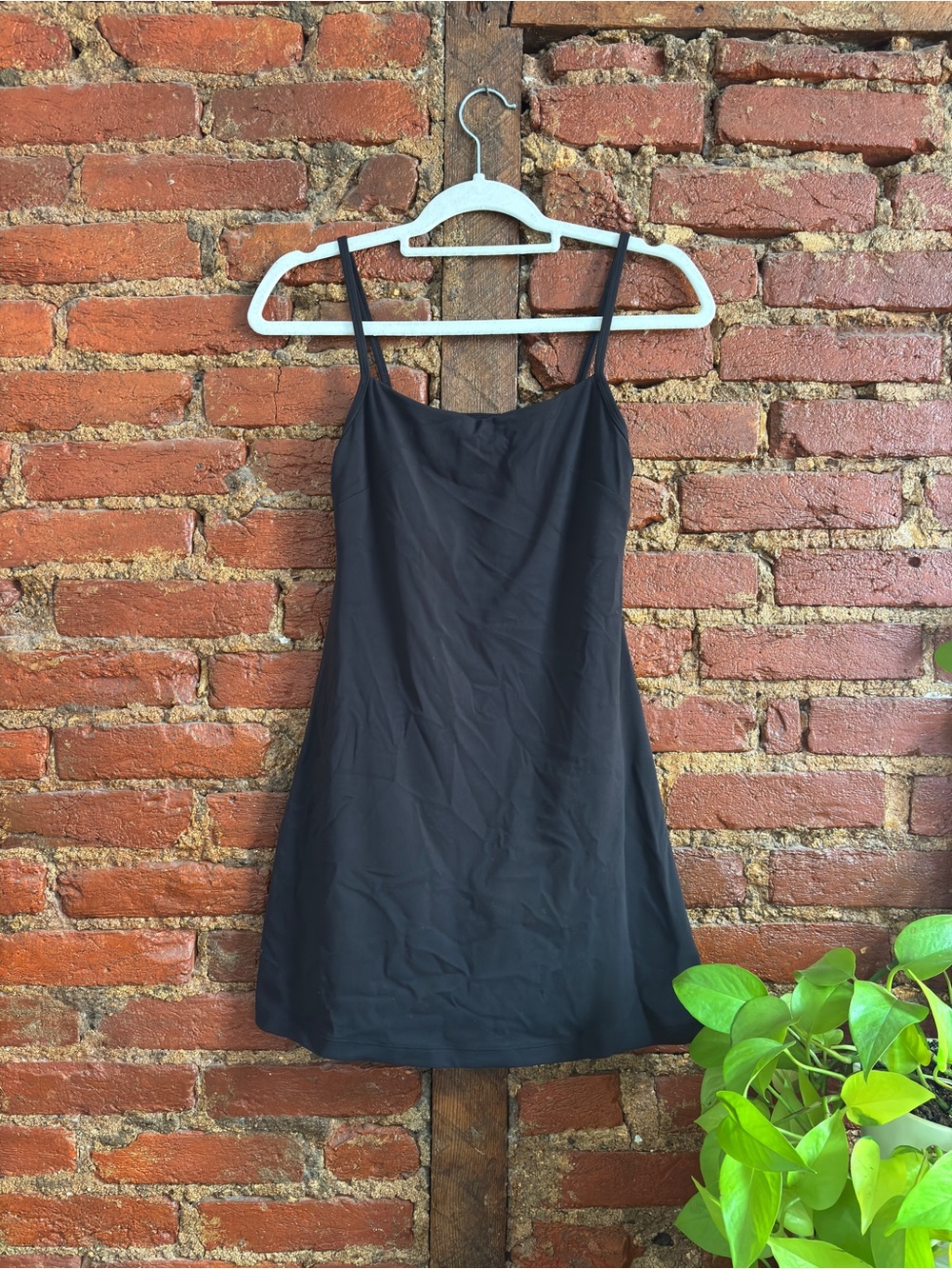lululemon athletica Black Tank Mini Dress